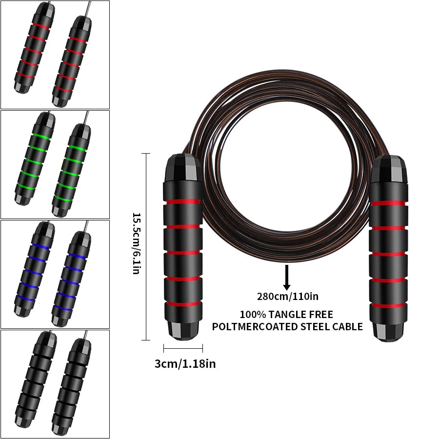 Rapid Speed Adjustable Jump Rope 